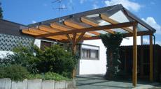 Pergola-Bau Beispiele