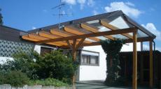 Pergola-Bau